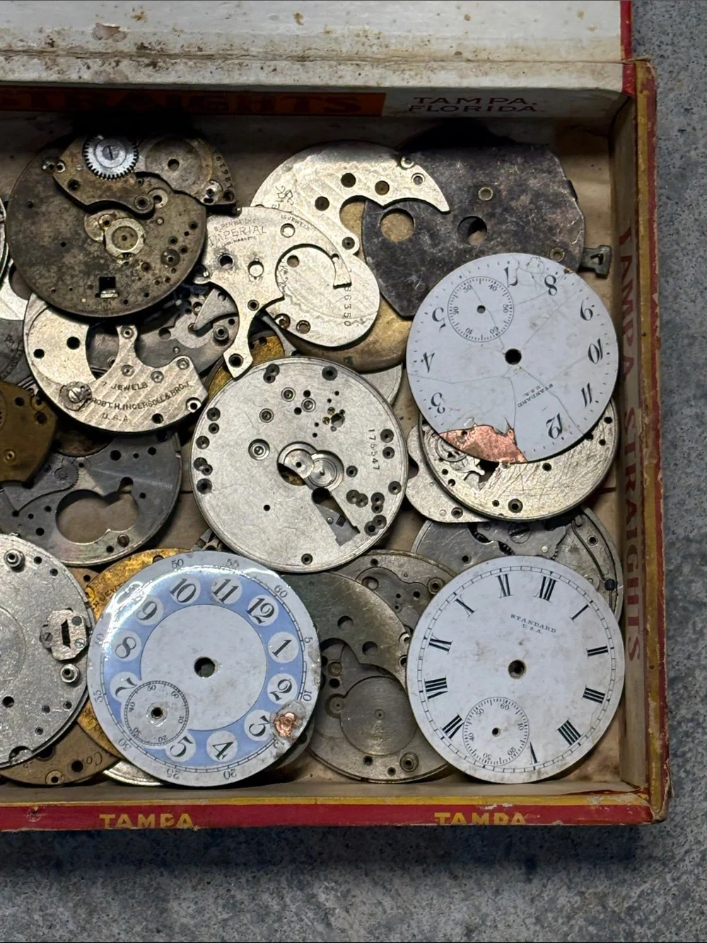 Vintage Watch plates and dials